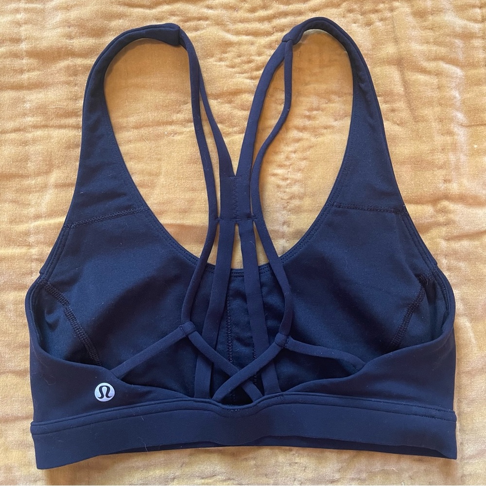 Lululemon Ride and Reflect Black Sports Bra - Picture 5 of 7
